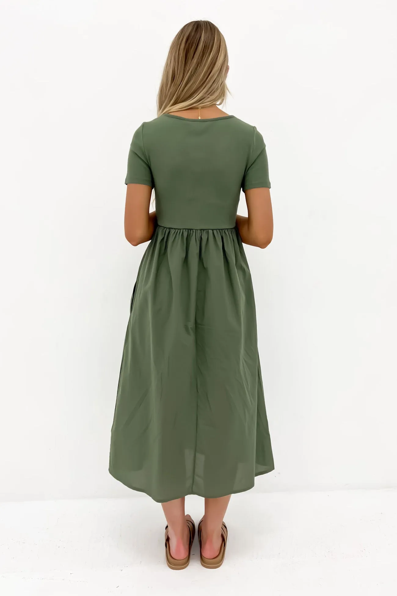 Ella Dress Khaki