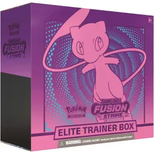 English Pokemon Trading Card Game: Sword and Shield Fusion Strike Elite Trainer Box