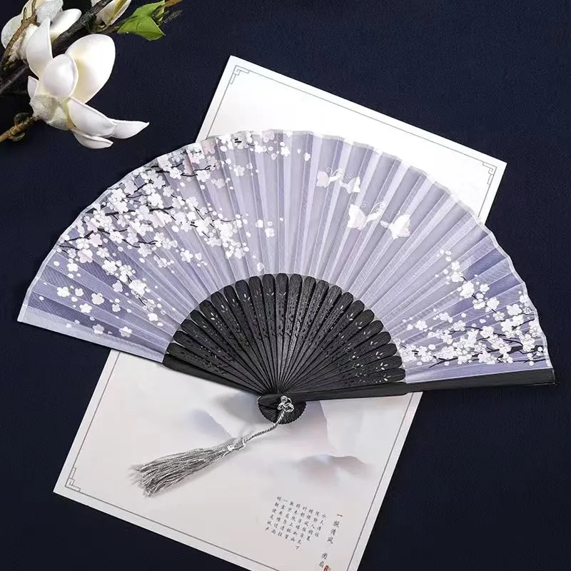 First Spring Oriental Folding Fan