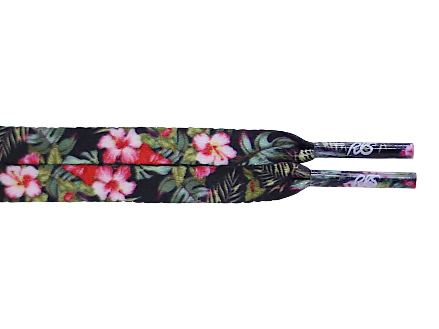 Flat Printed Shoe Laces - Floral