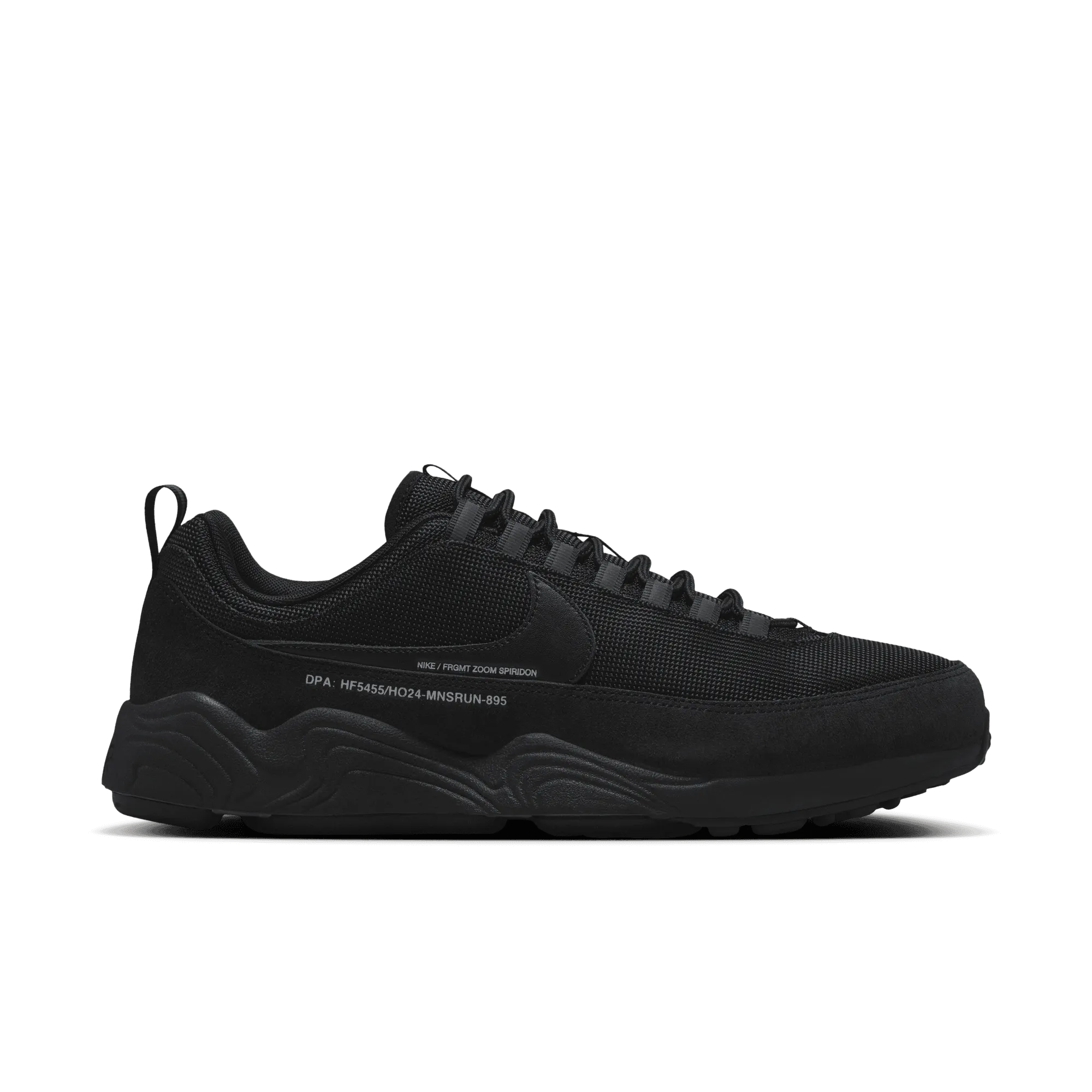 Fragment x Nike Air Zoom Spiridon 'Triple Black'