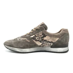 Gabor Lifestyle Low-Top Sneakers Suede Multicolour Colour For Women