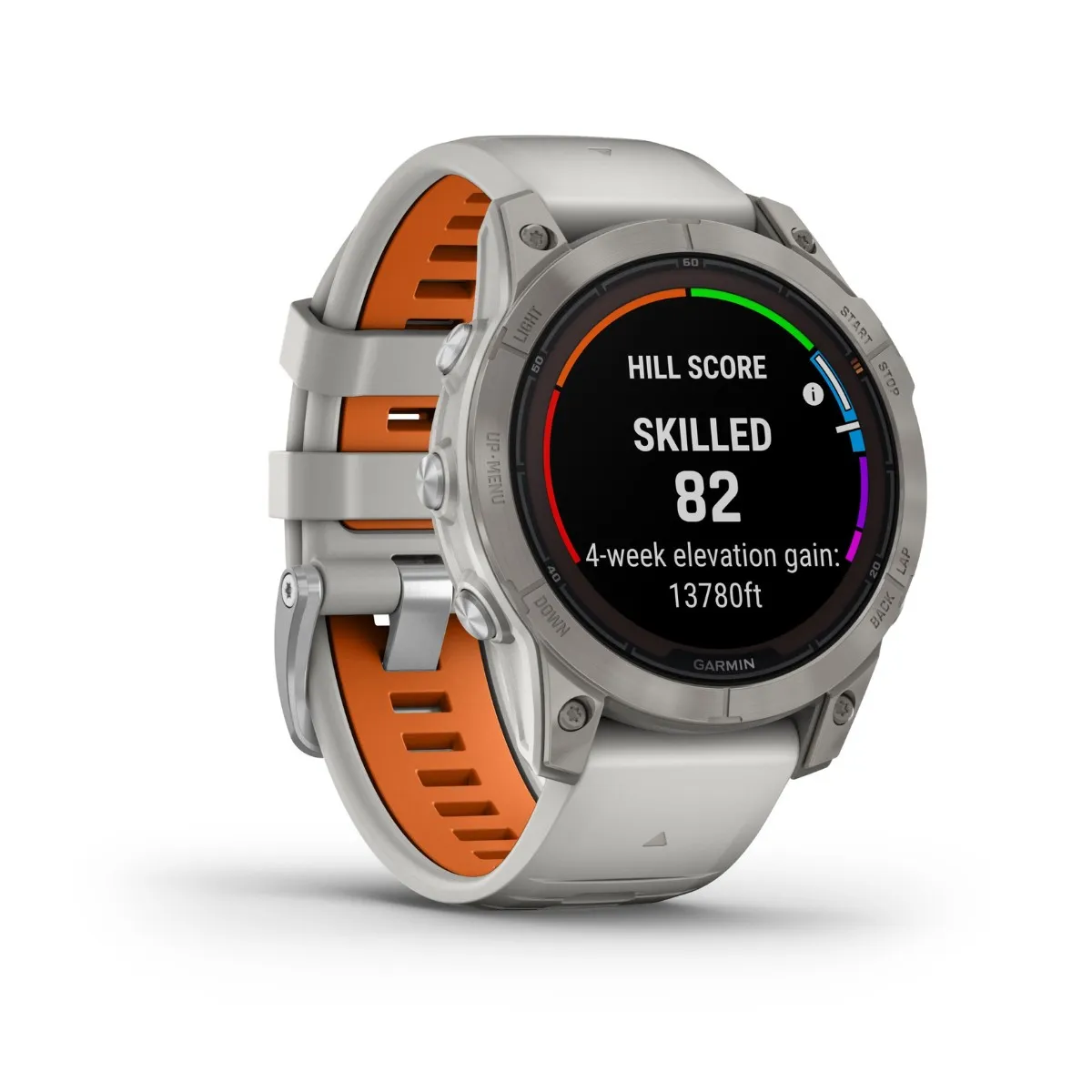 Garmin Fenix 7 Pro Sapphire Solar Edition Titanium Orange Gray