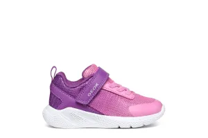 Geox Sprintye Girls Purple Dark Pink Trainer