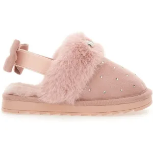 Girls Pink Fluffy Shoes