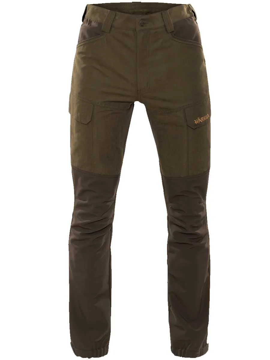 HARKILA Scandinavian Trousers - Mens  - Willow Green / Deep Brown