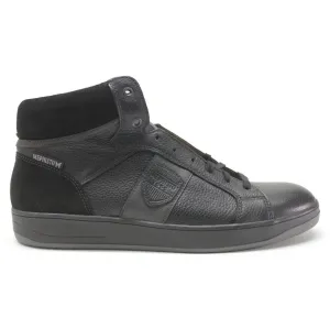 Heliot Full Grain Leather Men's Mid Top Trainers