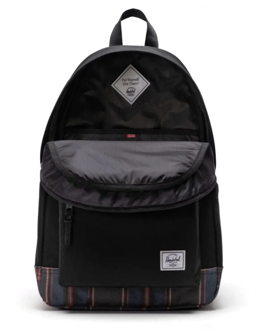 Herschel Heritage Backpack - Black / Winter Plaid