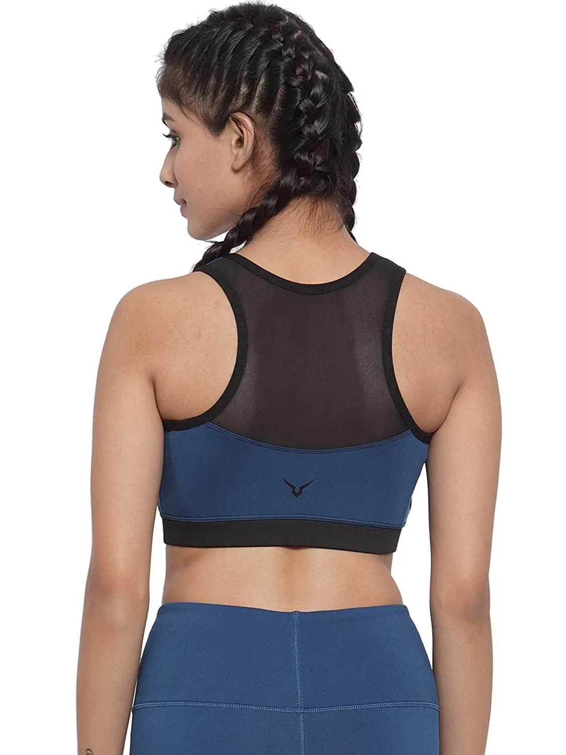 Invincible Women's Front Zip Sports Bra