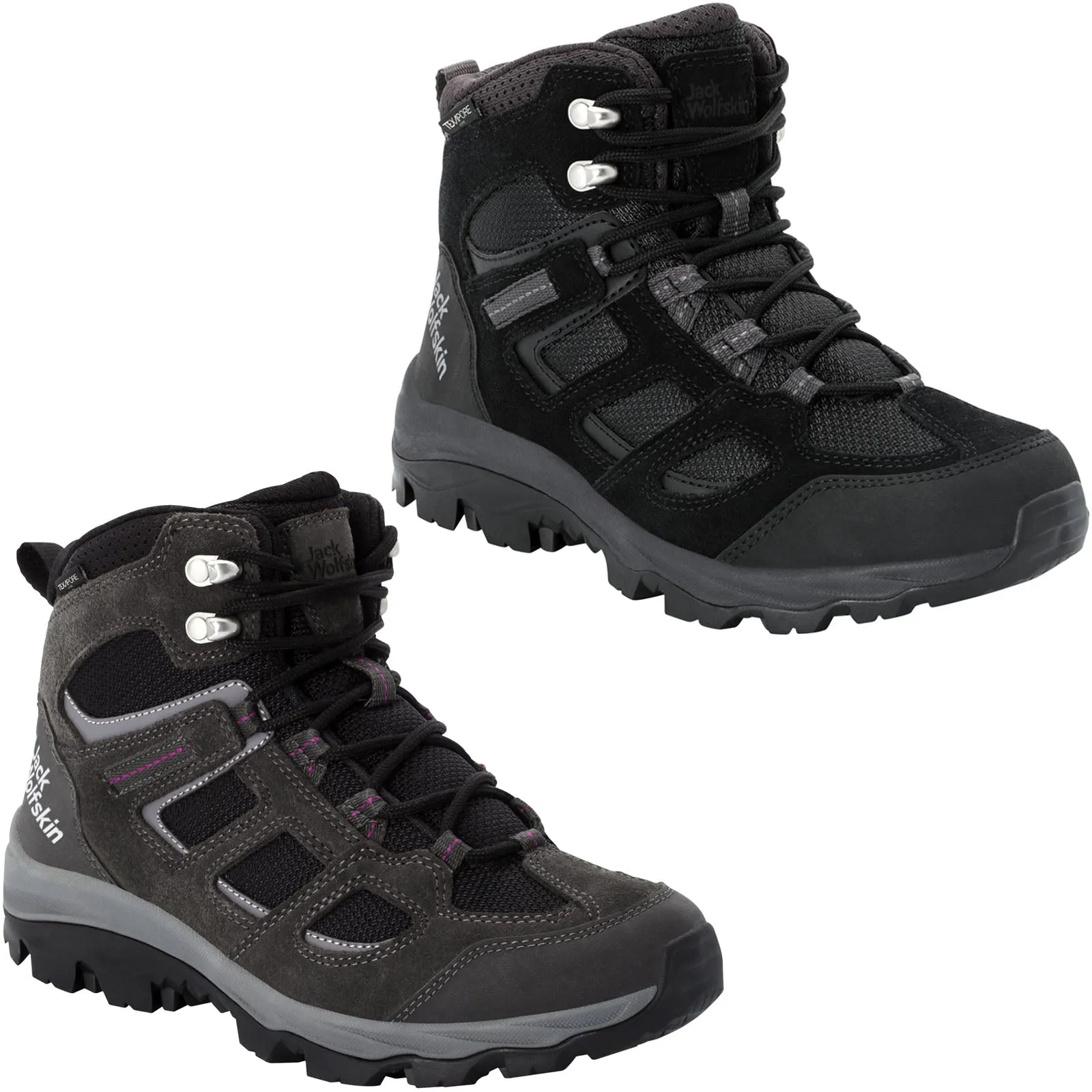 Jack Wolfskin Womens Mid Vojo 3 Texapore Waterproof Walking Boots