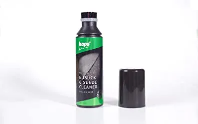 Kaps | Nubuck and Suede Shoe Boot Cleaner with Brush Applicator Cap