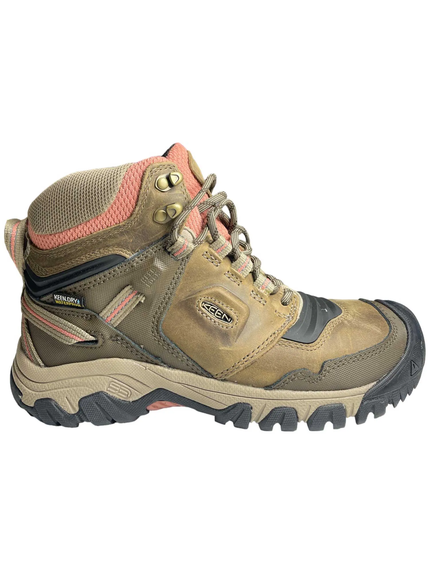 KEEN Womens Ridge Flex Mid Waterproof Boot