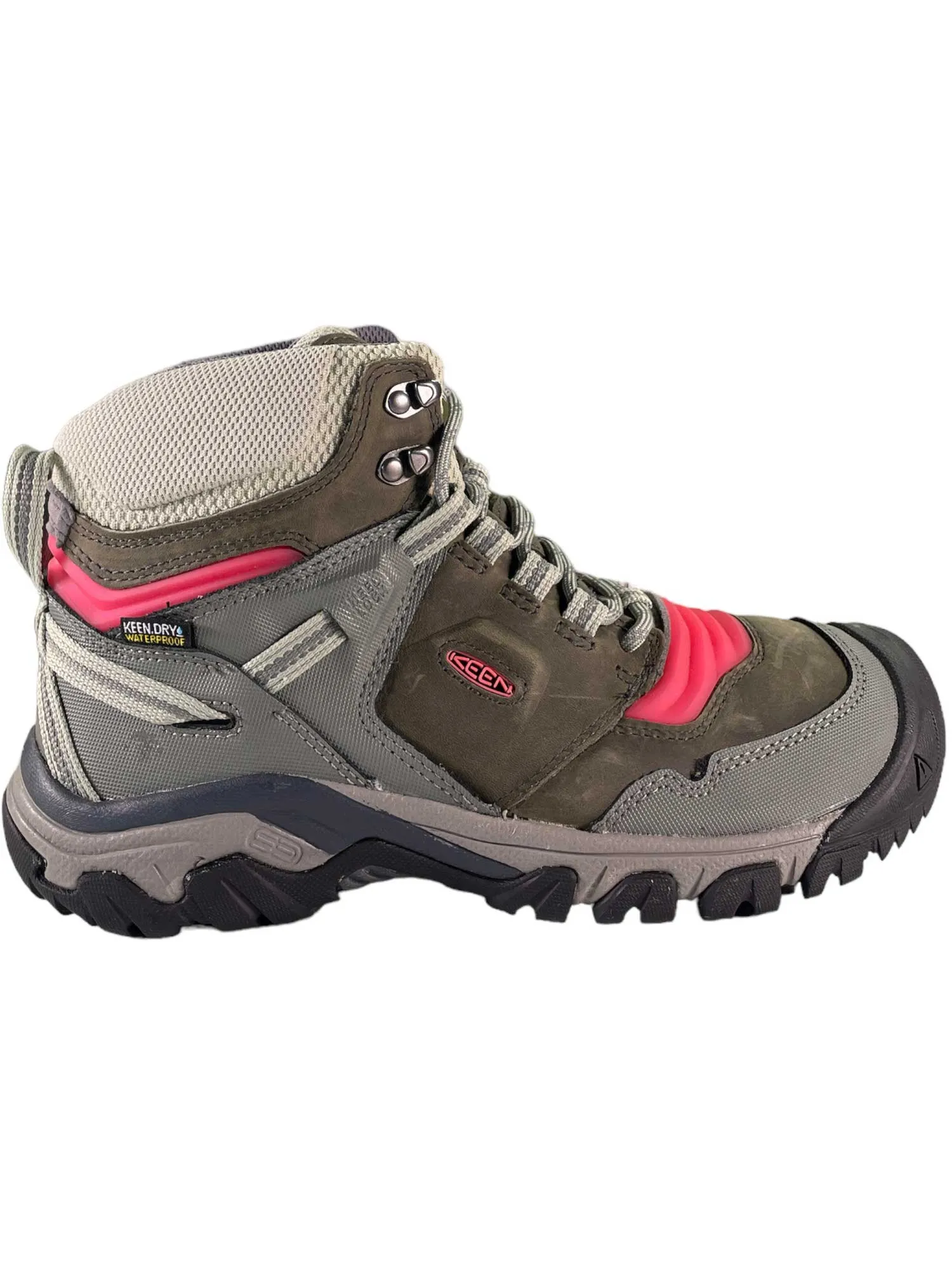 KEEN Womens Ridge Flex Mid Waterproof Boot