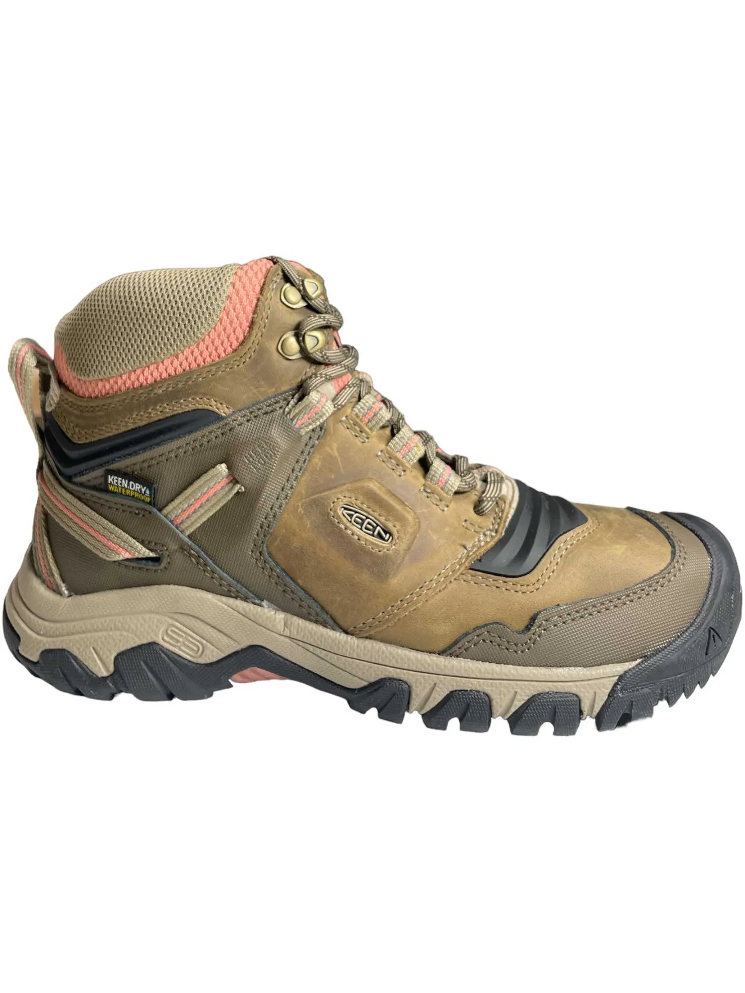 KEEN Womens Ridge Flex Mid Waterproof Boot