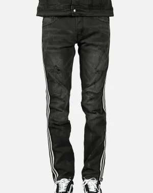 Kilogram STRIPE MOTO JEANS