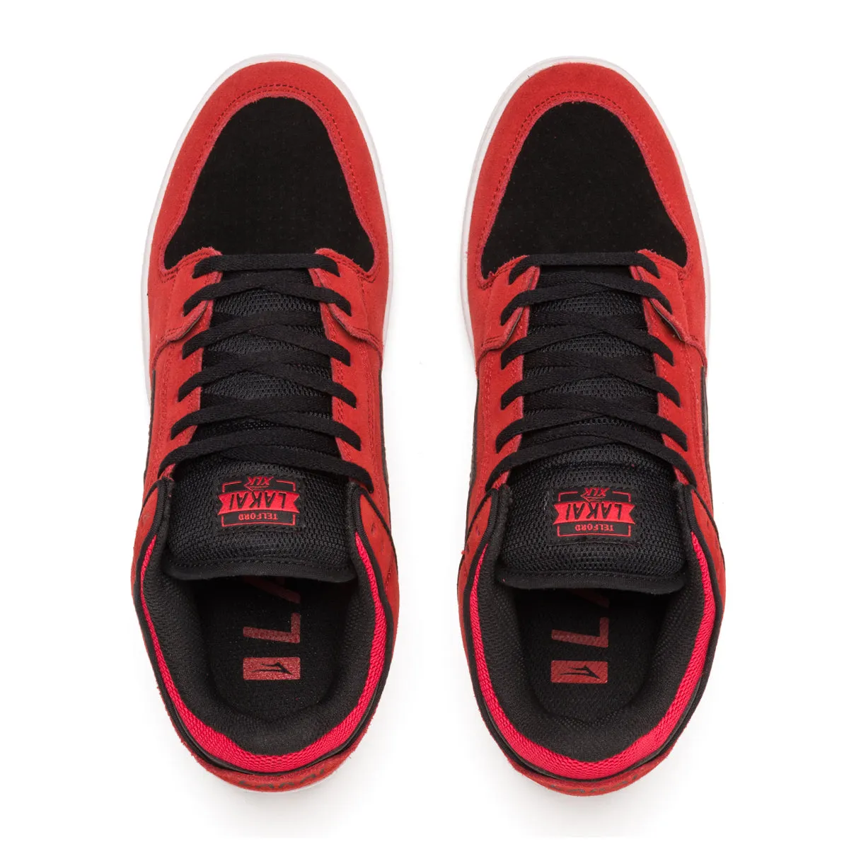 Lakai Telford Low - Red Black