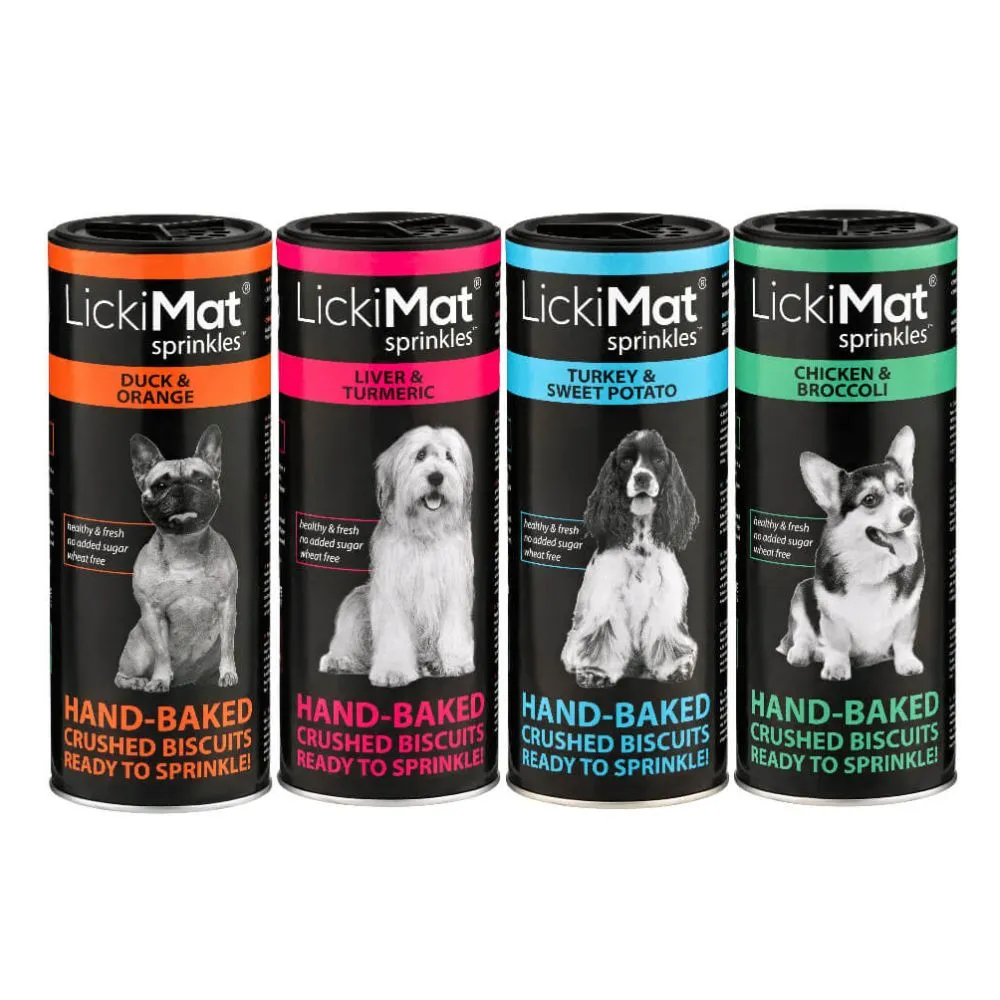 LickiMat for Dogs Deluxe Bundle - 6 Piece Slow Feeder Set