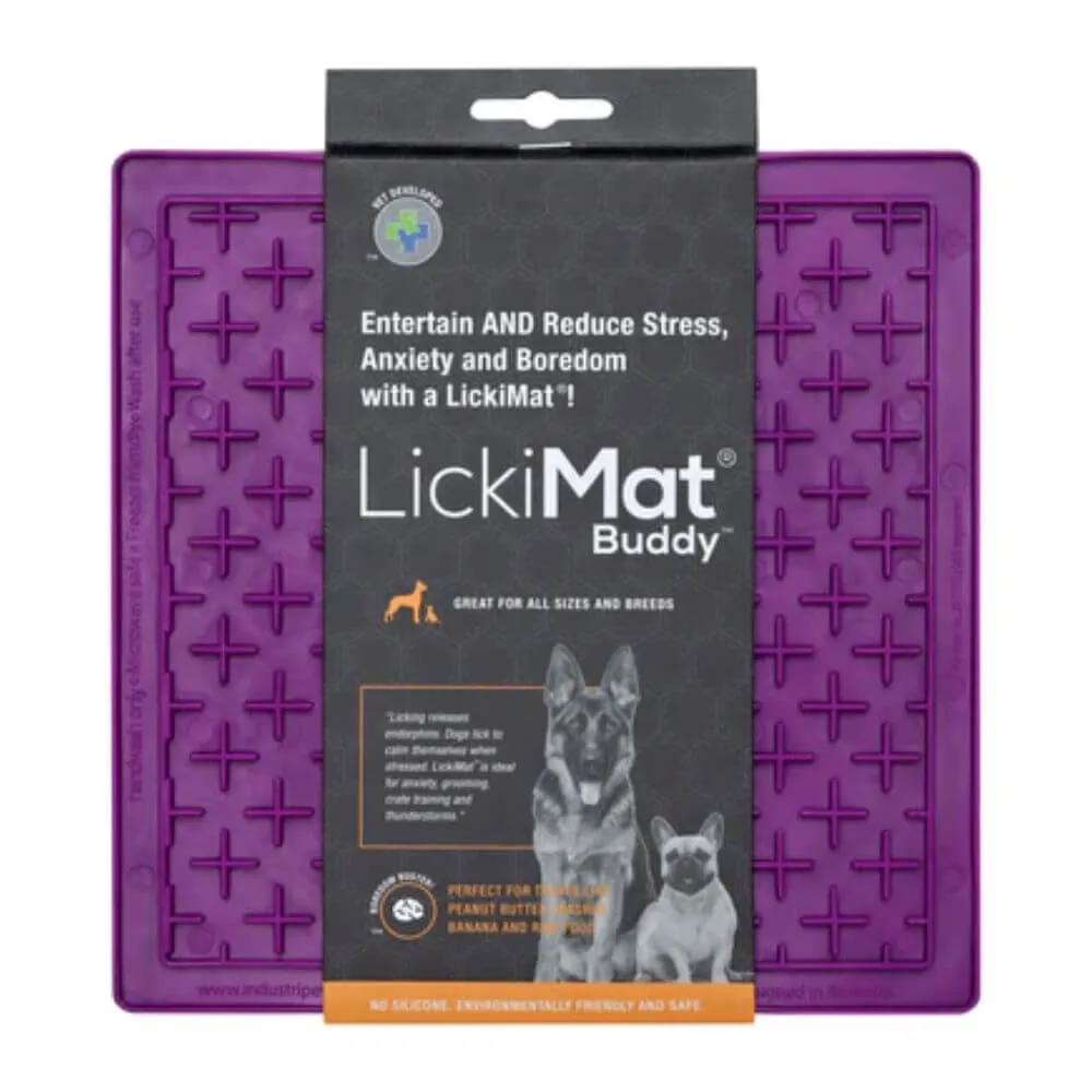 LickiMat for Dogs Deluxe Bundle - 6 Piece Slow Feeder Set