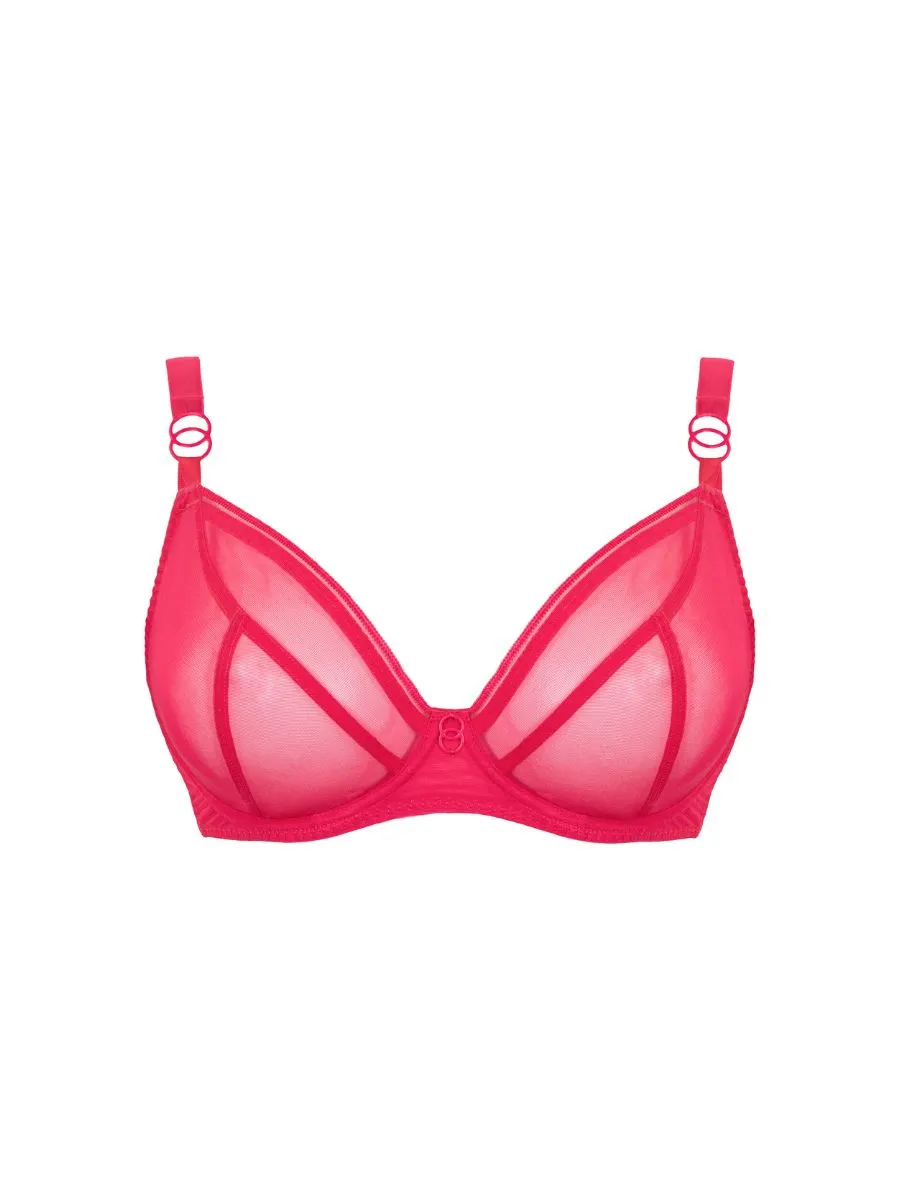 Lifestyle Plunge Bra - Bright Pink