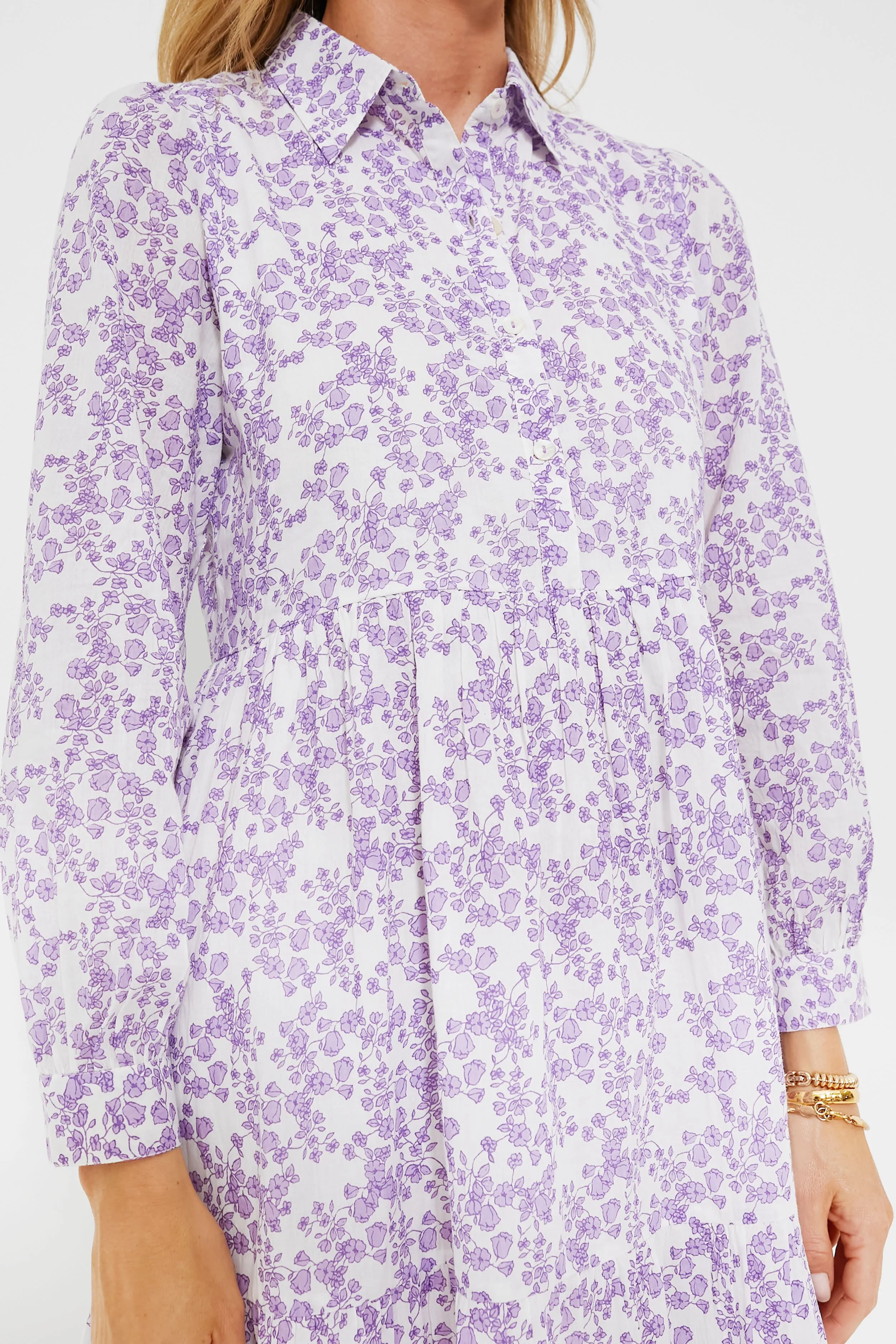 Lilac Lucrecia Romy Mini Dress