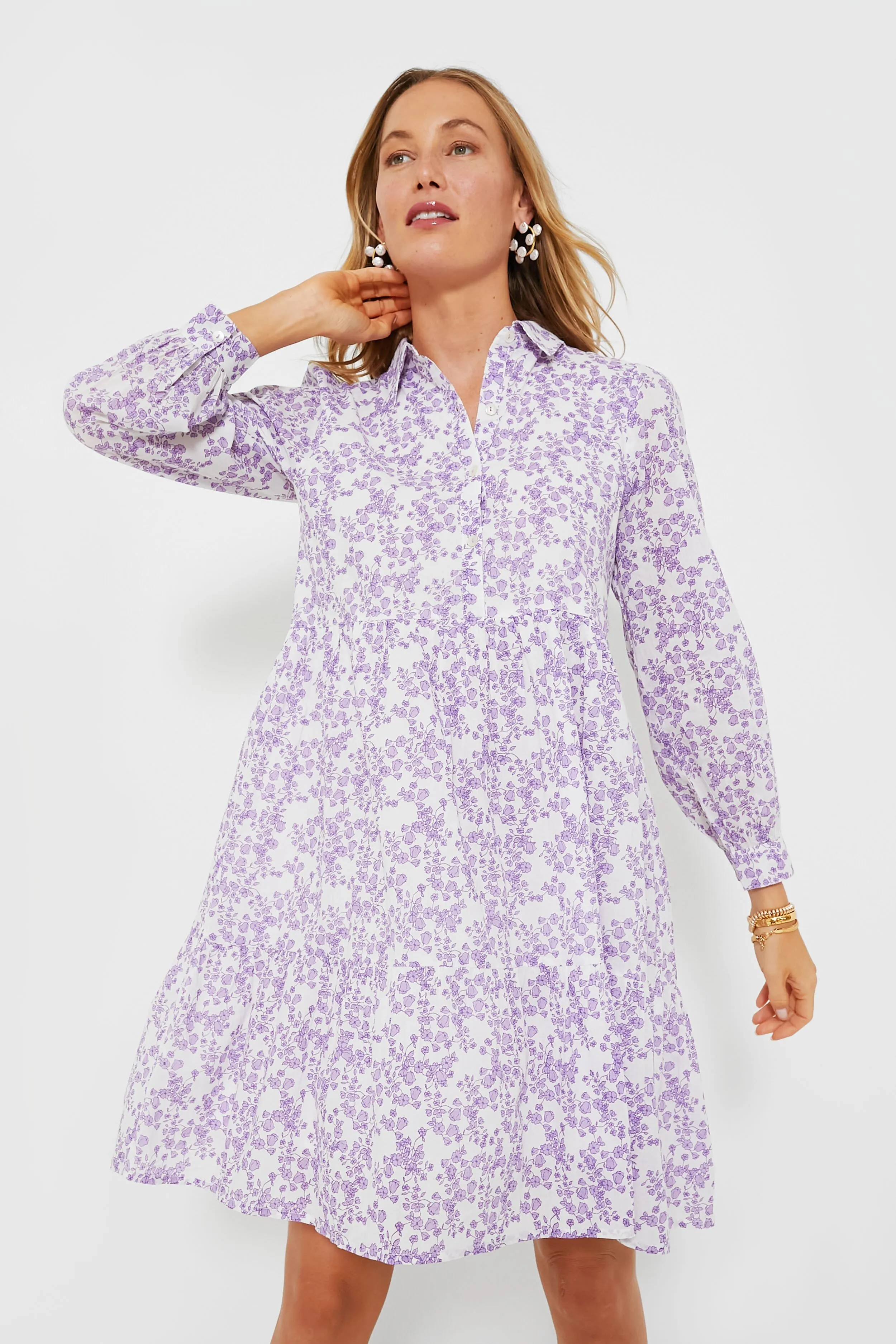 Lilac Lucrecia Romy Mini Dress