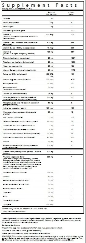 LIQUID SUPER EARTH MULTINUTRIENT FORMULA, 32 OZ