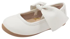 Livie & Luca Halley Girl's Mary Jane, Bright White