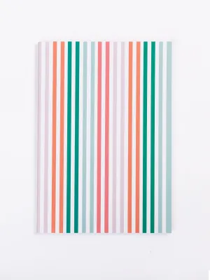 Medium Notebook | Cabana Stripe Multi