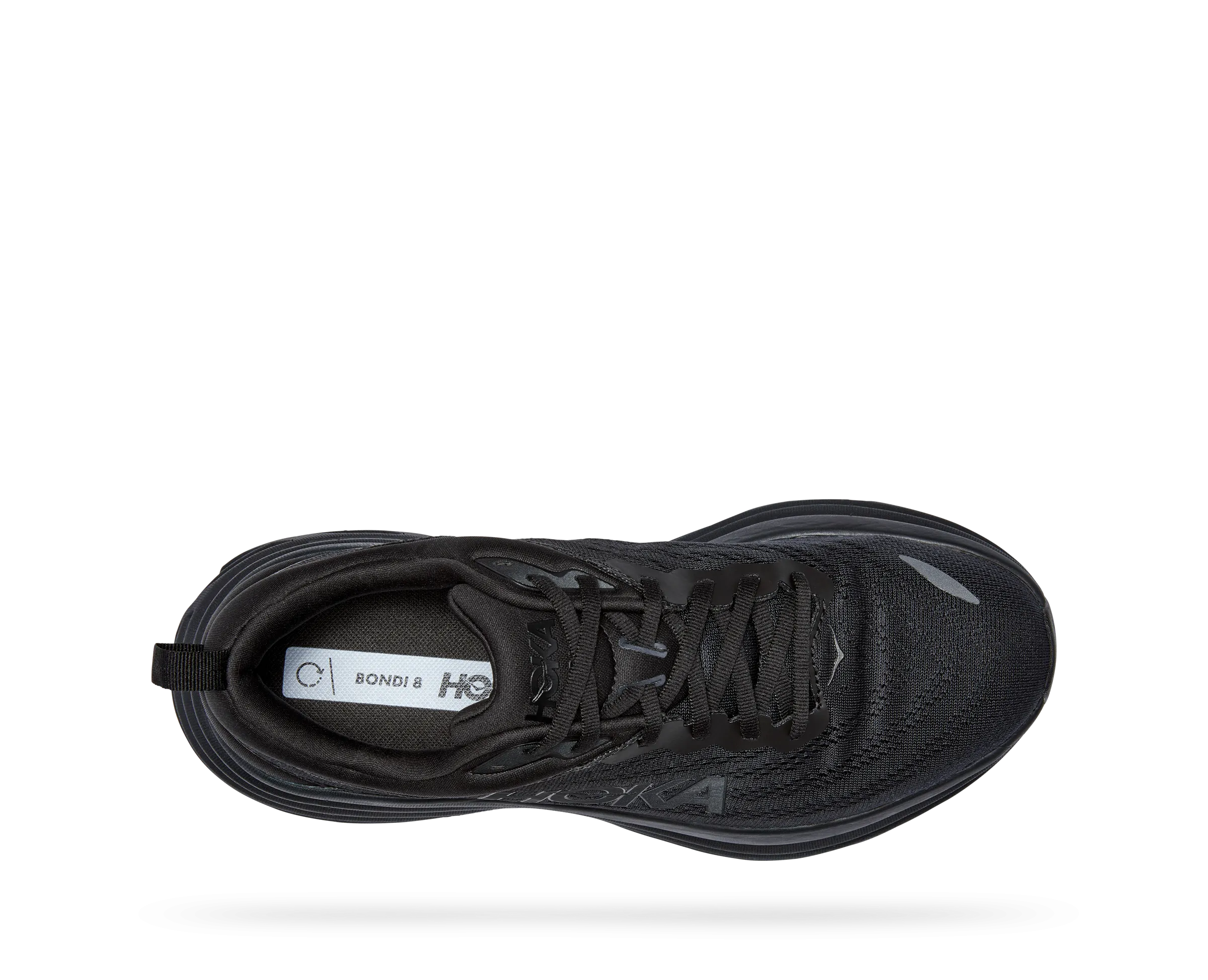 Men's Hoka Bondi 8 (Black/Black)