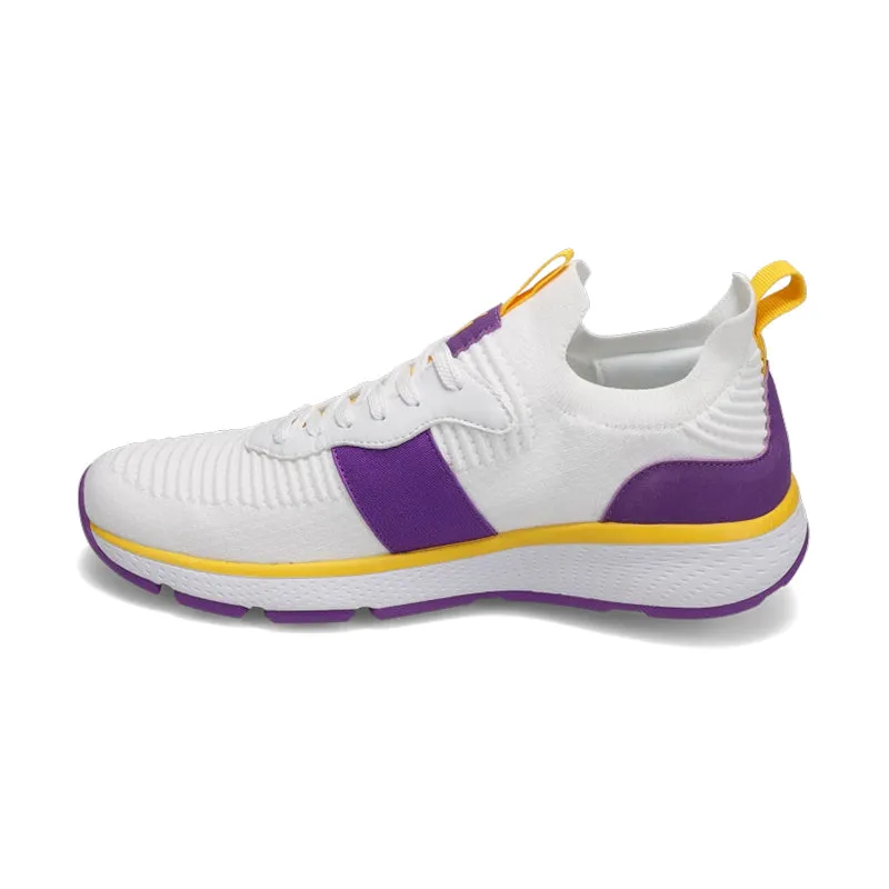 Men's Reign White/Purple/Yellow