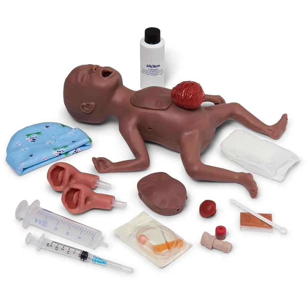 Micro-Preemie Simulator, 25-week Neonate, Dark Skin