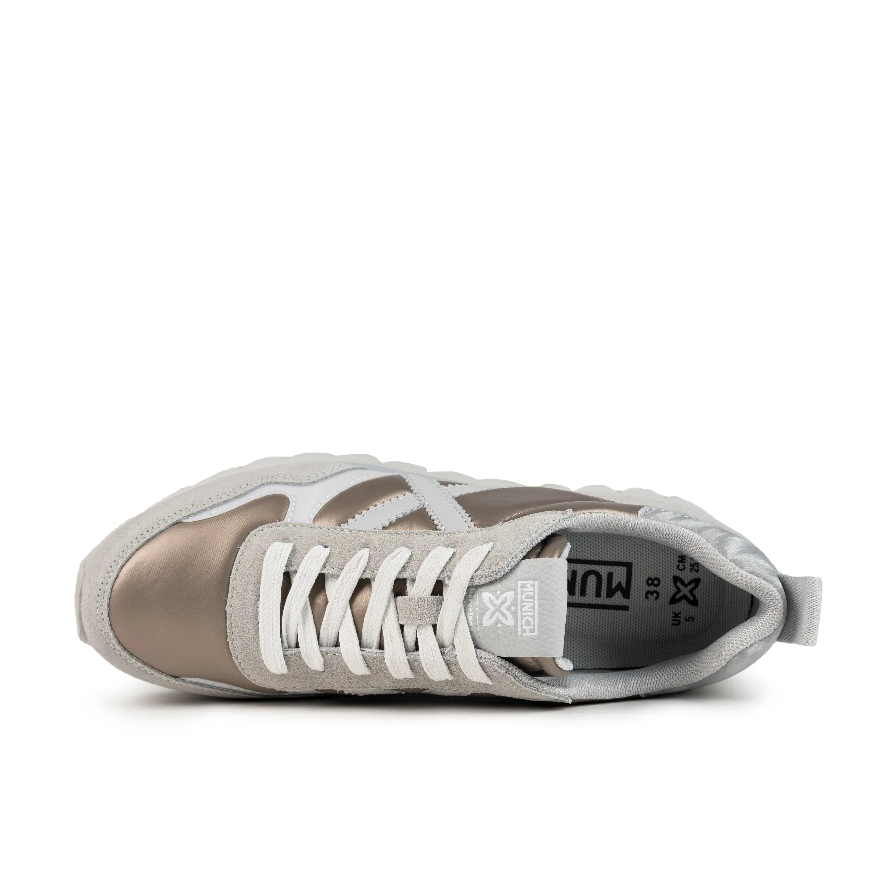 MUNICH | SNEAKERS MUJER | RIPPLE 64 | GRIS