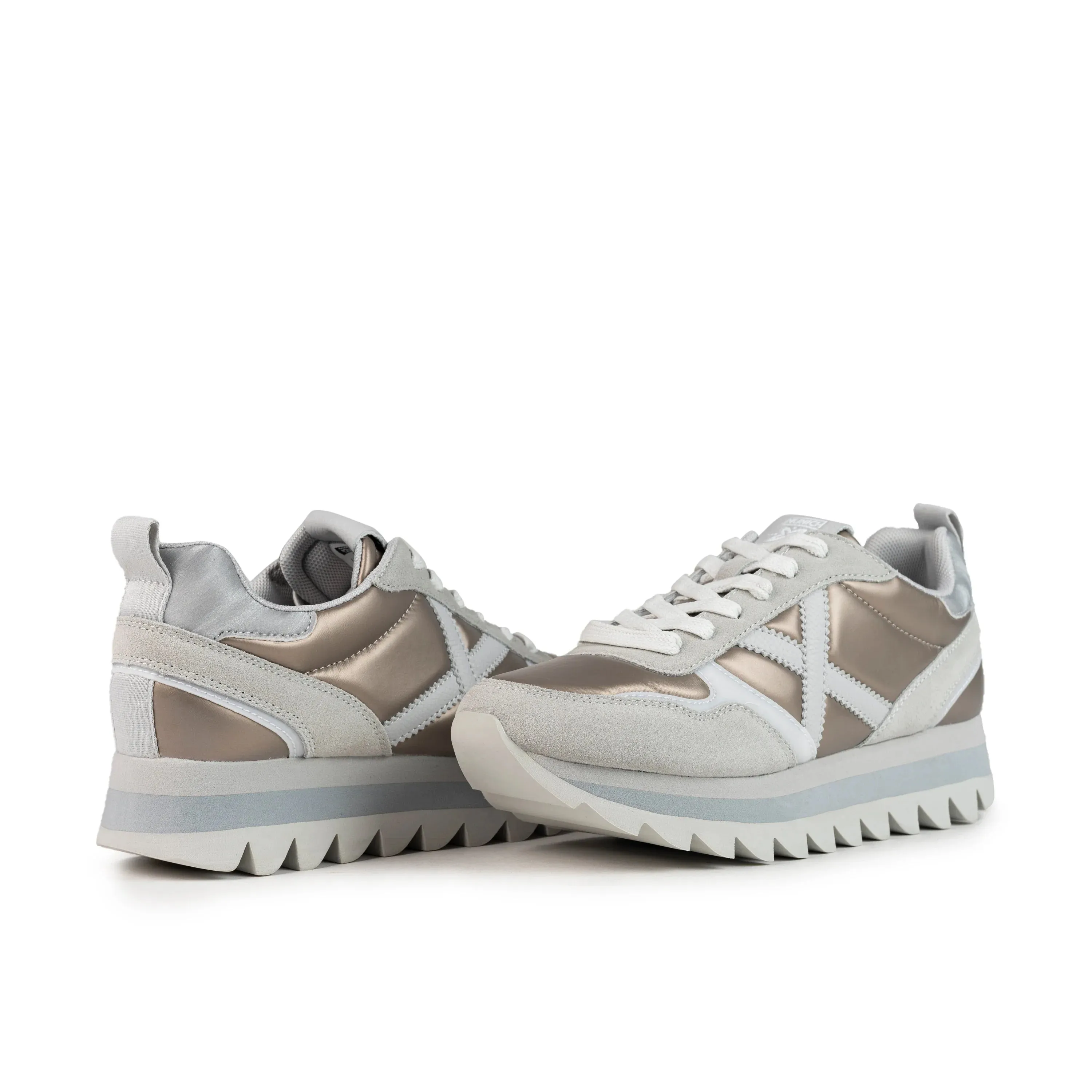 MUNICH | SNEAKERS MUJER | RIPPLE 64 | GRIS