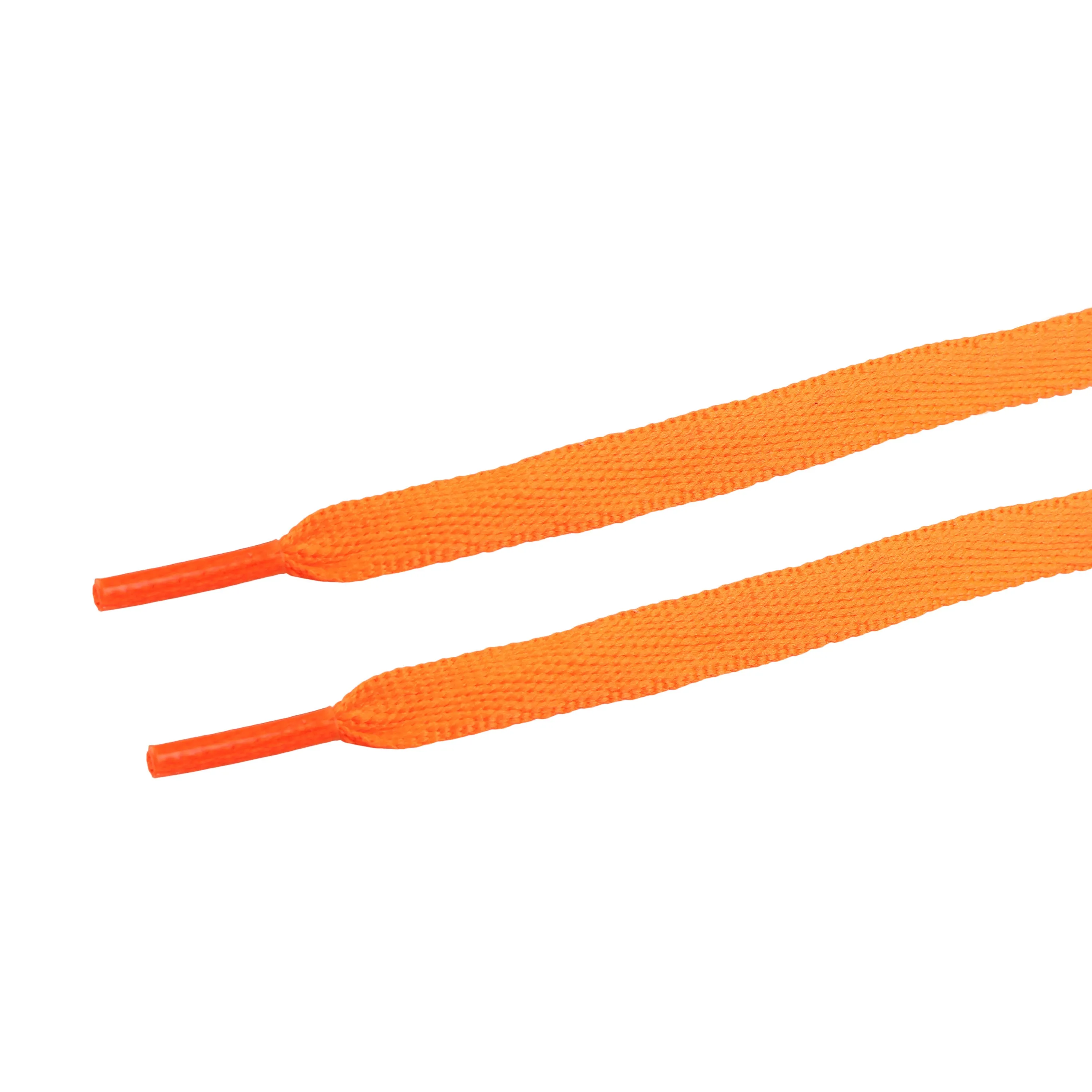 Neon Orange Flat laces