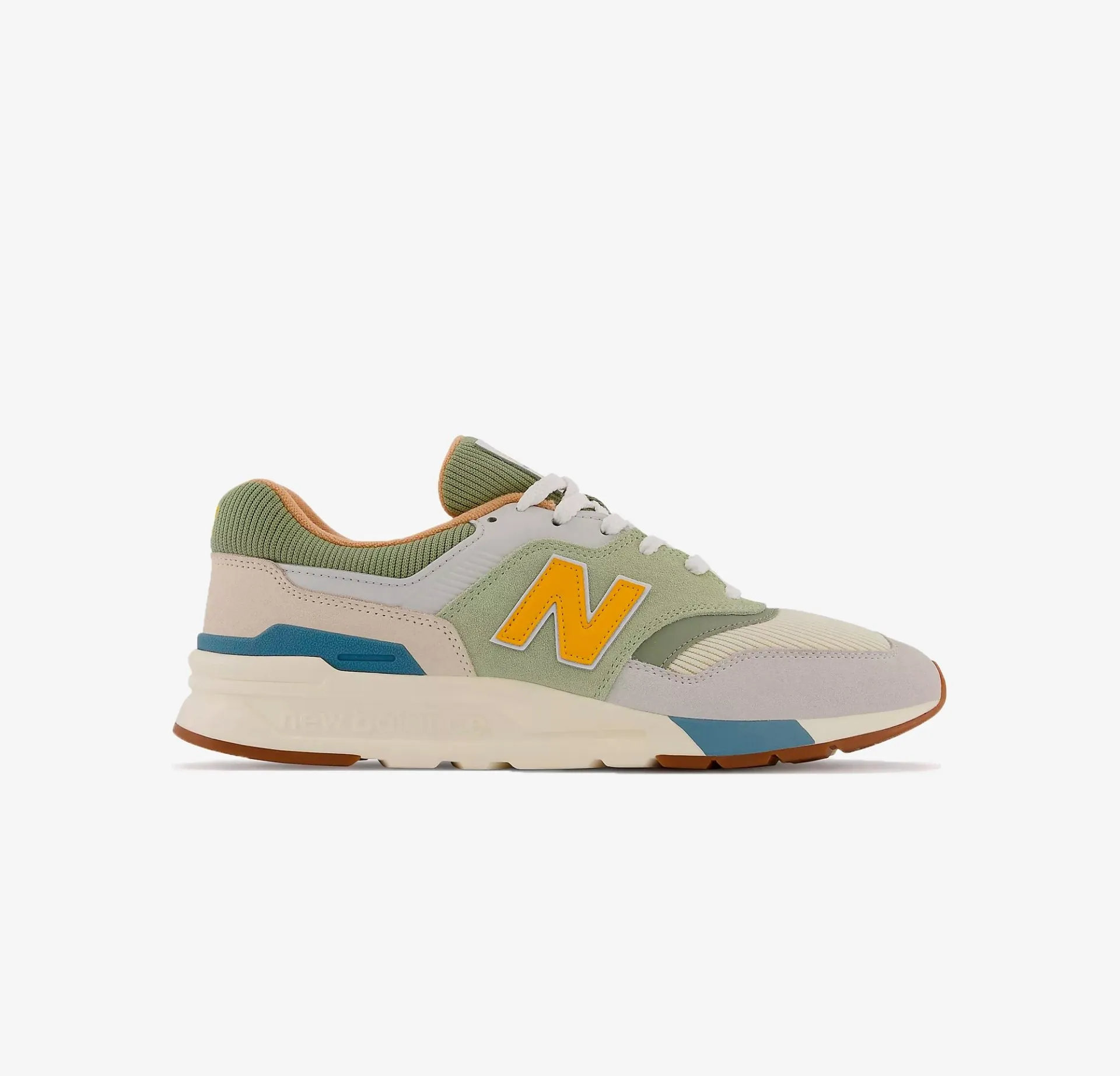 New Balance | 997H  { OLIVE LEAF / SUNFLOWER