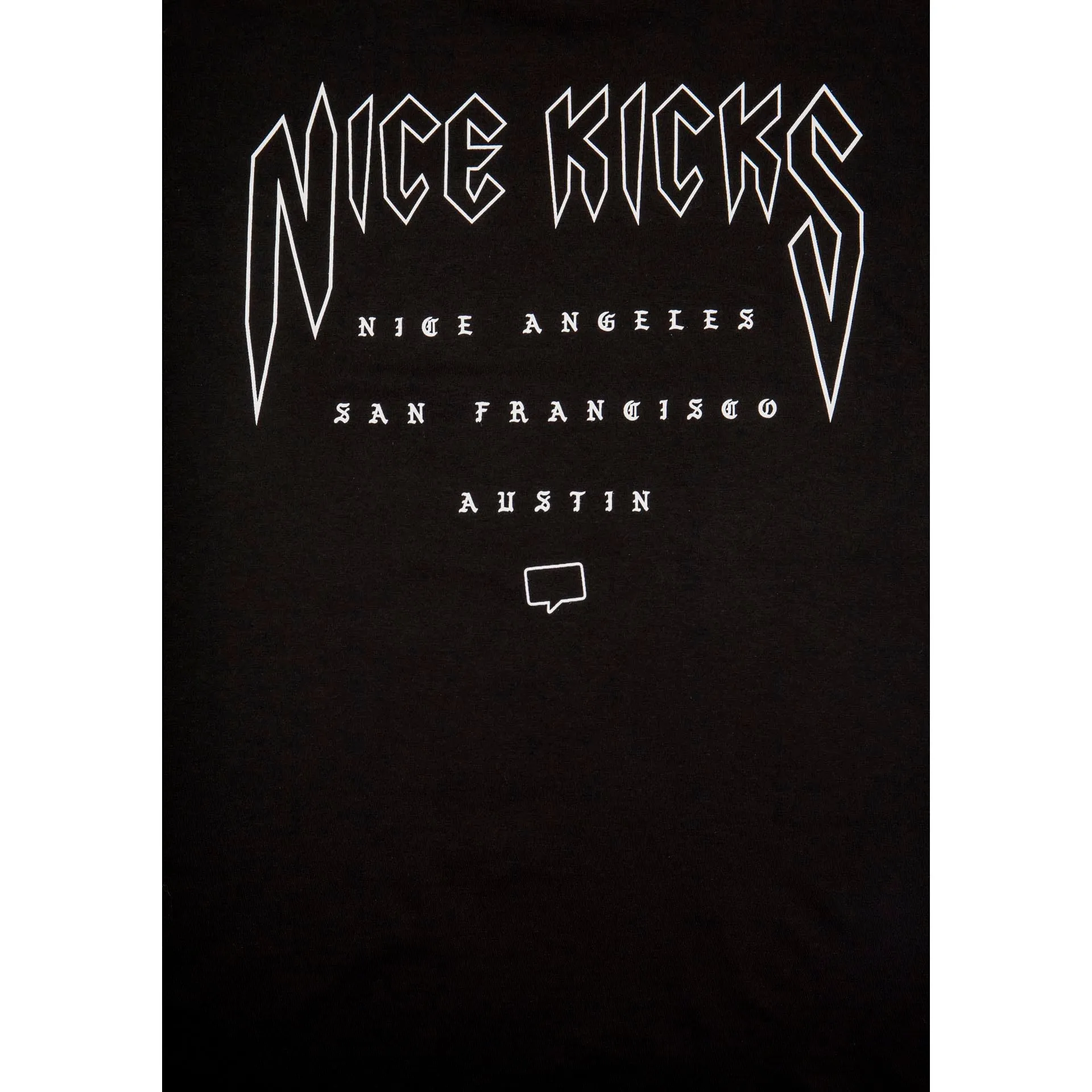 Nice Kicks Rock Tee Men's - Black/White