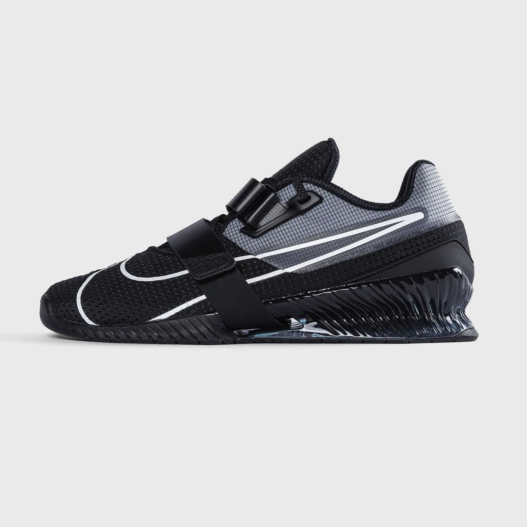 Nike - Romaleos 4 Weightlifting Shoes - BLACK/WHITE-BLACK