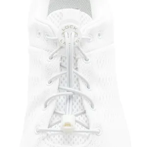 No Tie Replacement Lacing System - White