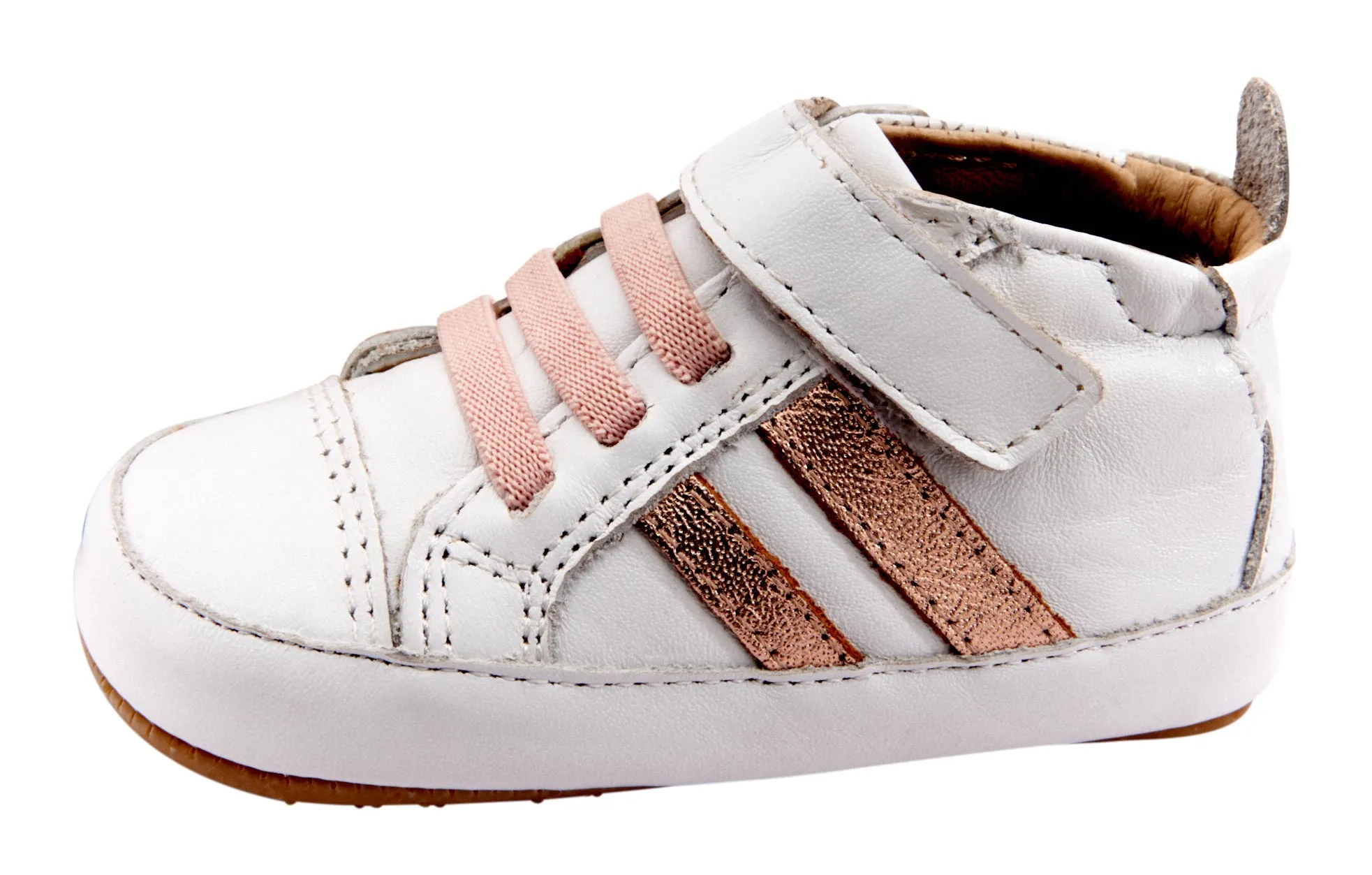 Old Soles Boy's & Girl's 066R High Roller Shoes - Snow/Copper