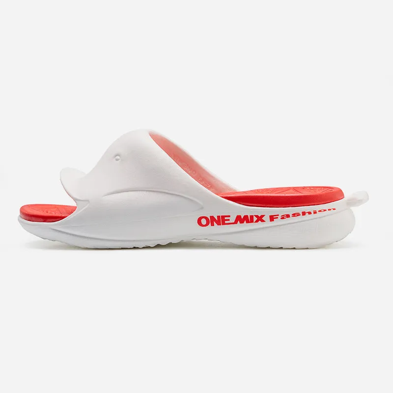 Onemix Fashion Dolphin Style House Slippers for Women and Men