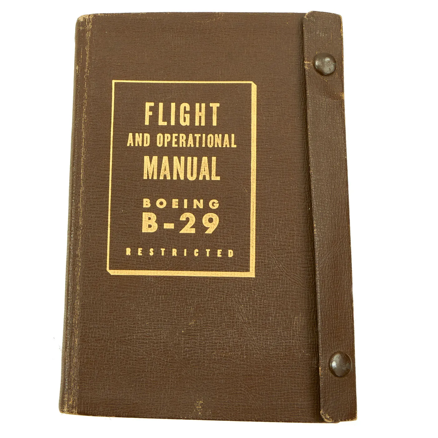 Original U.S. WWII & Korean War B-29 Bomber Series Flight Manuals and Guidelines With Load Adjuster Tool - 9 Items