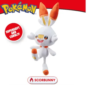 Pokemon - 8 Inch Plush - Scorbunny