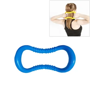 PP Double Massage Point Yoga Circle Fascia Stretching Ring Pilates Resistance Ring, Random Color Delivery