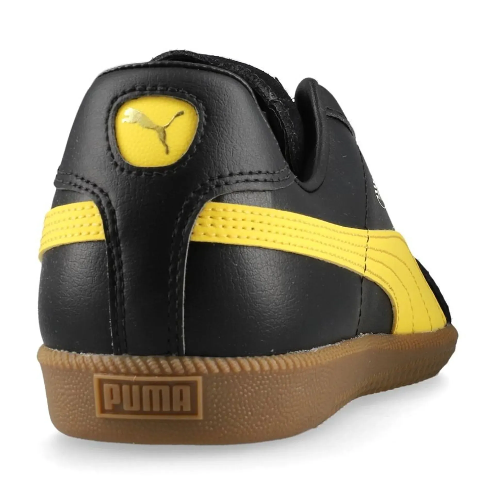 Puma King 21 IT-Black/ Pele Yellow