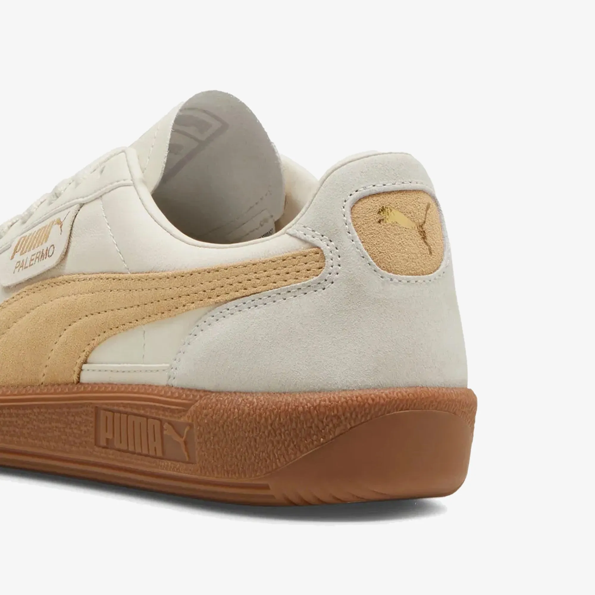 PUMA | PALERMO LTH { ALPINE SNOW-DESERT /DUST GUM