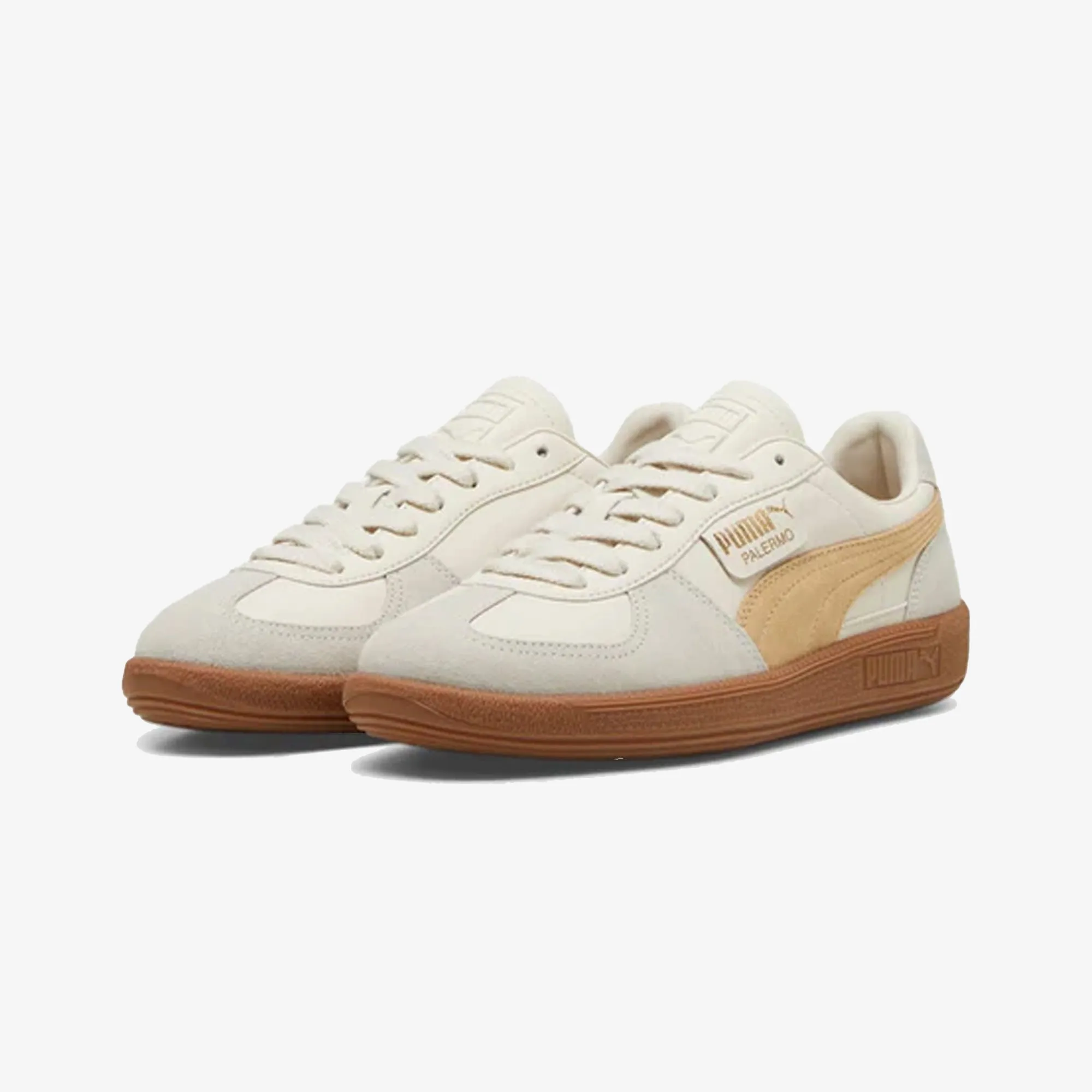 PUMA | PALERMO LTH { ALPINE SNOW-DESERT /DUST GUM