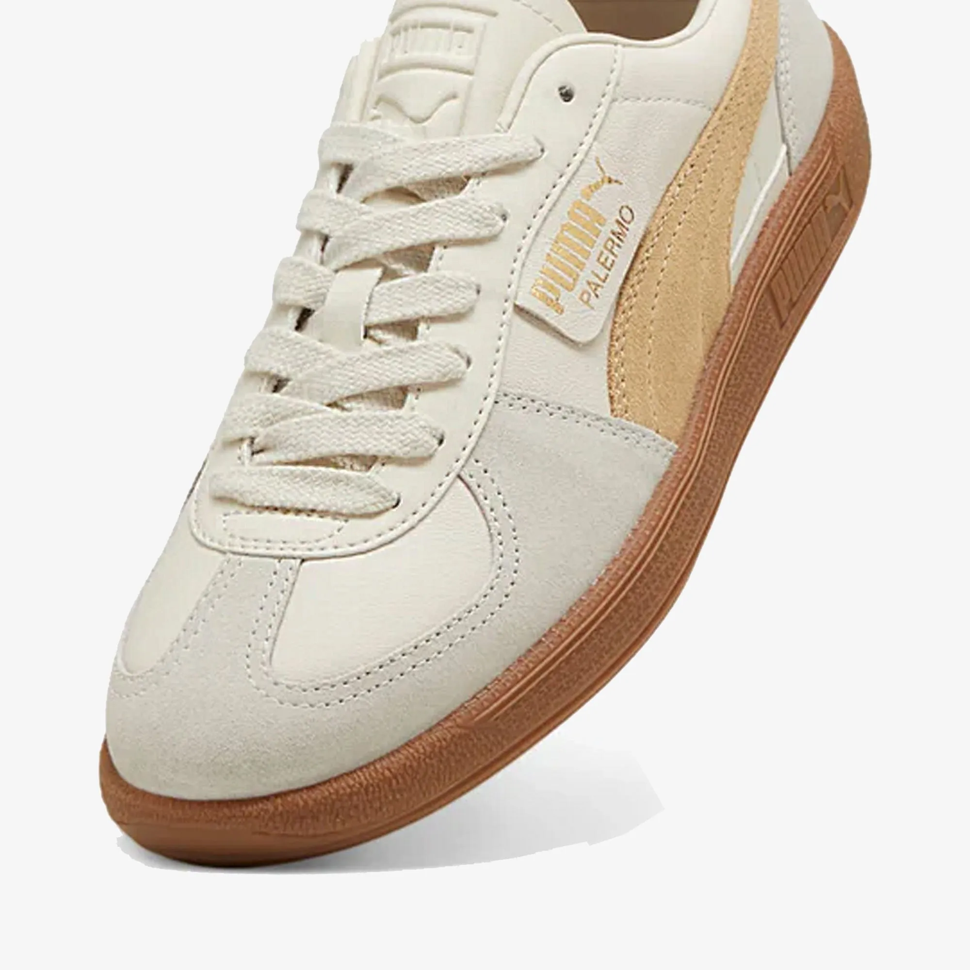 PUMA | PALERMO LTH { ALPINE SNOW-DESERT /DUST GUM