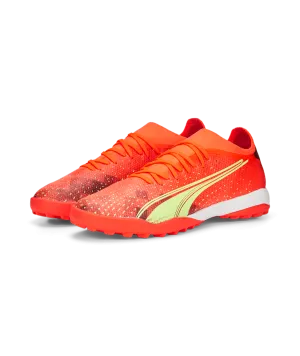 Puma Ultra Match Turf Shoes 106903 03  FIERY CORAL-FIZZY LIGHT-PUMA BLACK