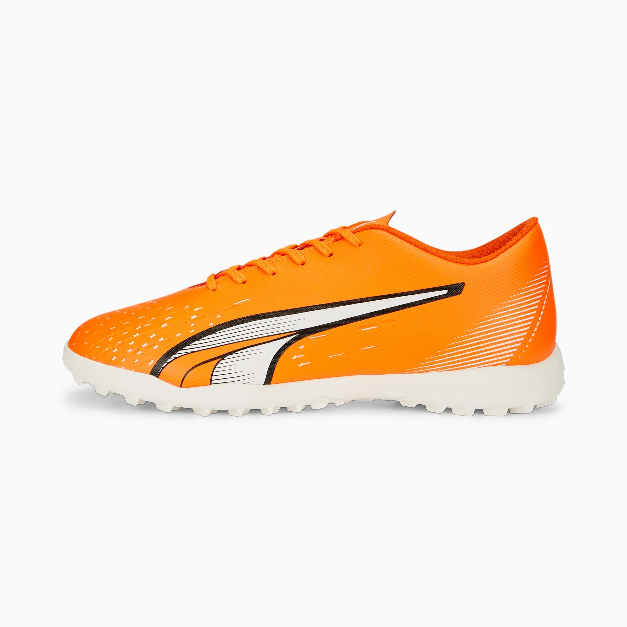 Puma Ultra Play Turf Soccer Shoes 107226 01  ULTRA ORANGE-PUMA WHITE-BLUE GLIMMER