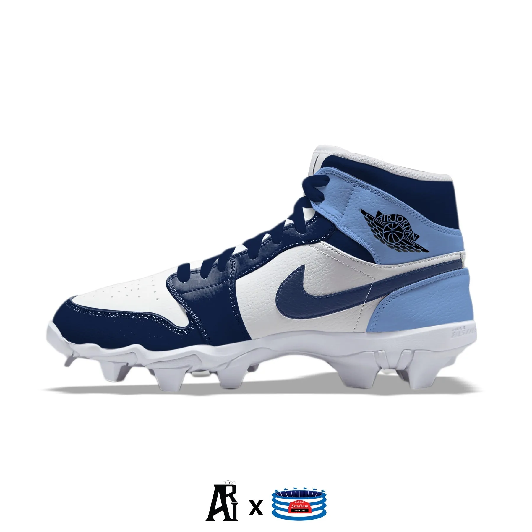 "Obsidian" Jordan 1 Kids' Multisport Cleats